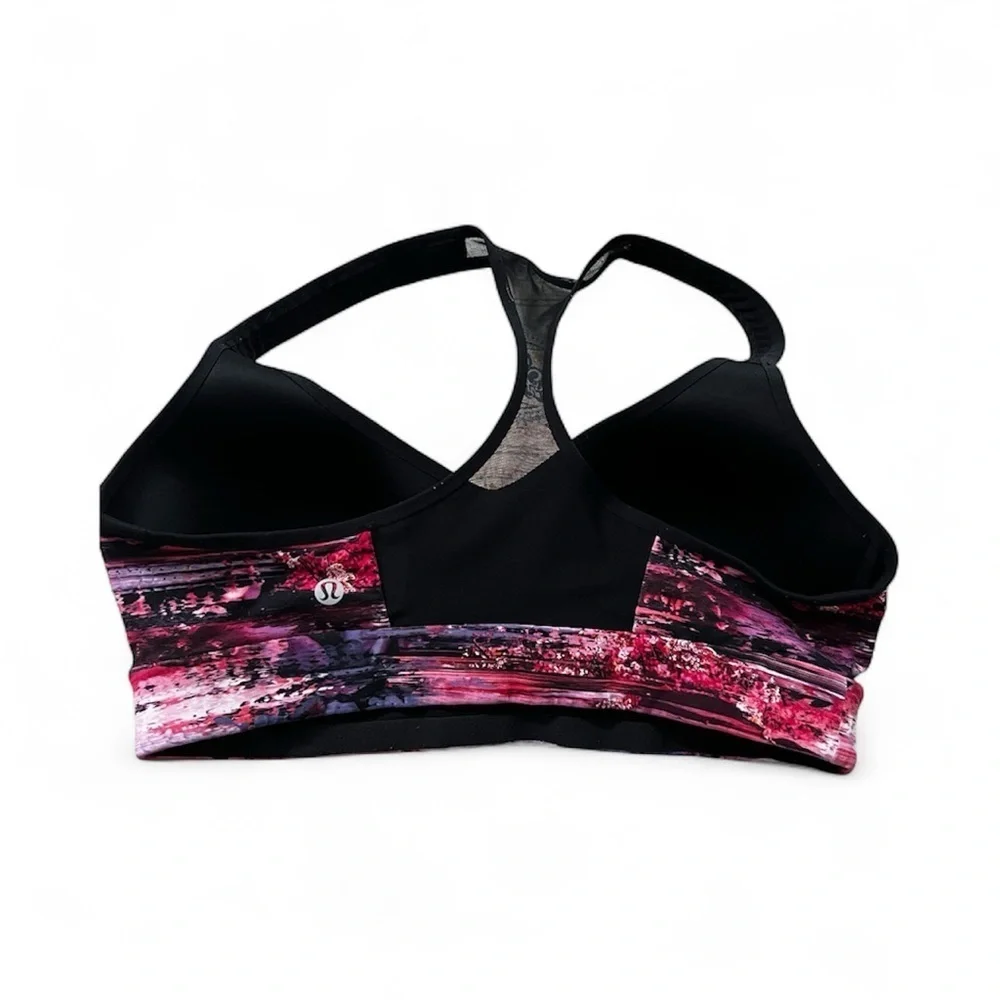 Lululemon Athletica Vibrant Multicolor Sports Bra